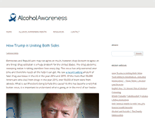 Tablet Screenshot of alcoholawareness.org